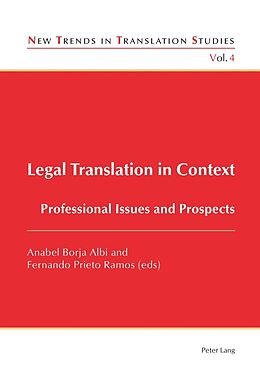E-Book (pdf) Legal Translation in Context von 