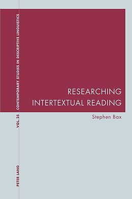 E-Book (pdf) Researching Intertextual Reading von Stephen Bax