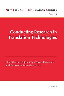 E-Book (pdf) Conducting Research in Translation Technologies von 