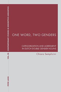 E-Book (pdf) One Word, Two Genders von Chiara Semplicini
