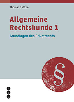 Paperback Allgemeine Rechtskunde 1 von Thomas Gattlen