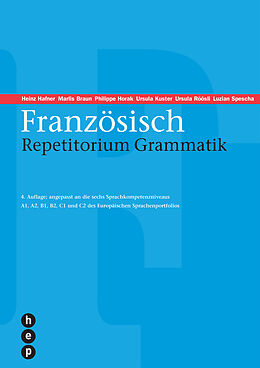 Paperback Französisch Repetitorium Grammatik von Heinz Hafner, Marlis Braun, Philippe Horak