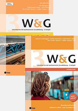 Paperback W&amp;G 3 (Print inkl. eLehrmittel) von Alex Bieli, Aymo Brunetti, Vera Friedli