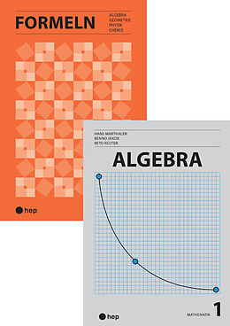 Paperback Spezialangebot «Formeln» und «Algebra» von hep Verlag, Hans Marthaler, Benno Jakob