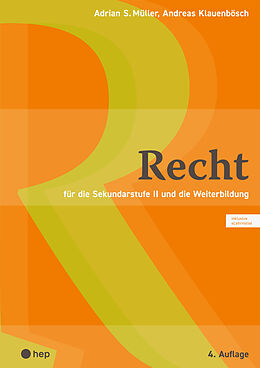 Paperback Recht (Print inkl. digitaler Ausgabe) von Adrian S. Müller, Andreas Klauenbösch