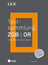 Paperback Textsammlung ZGB OR (Print inkl. digitaler Ausgabe, Neuauflage 2024) von 