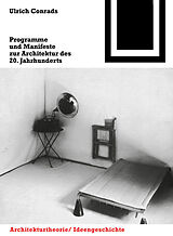 E-Book (pdf) Programme und Manifeste zur Architektur des 20. Jahrhunderts von 