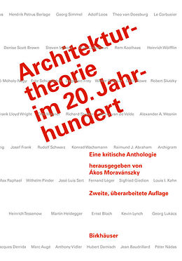 Fester Einband Architekturtheorie im 20. Jahrhundert von 