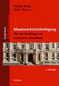 PDF Mauerwerkstrockenlegung von Michael Balak, Anton Pech