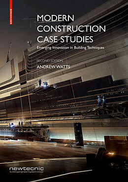 Couverture cartonnée Modern Construction Case Studies de Andrew Watts