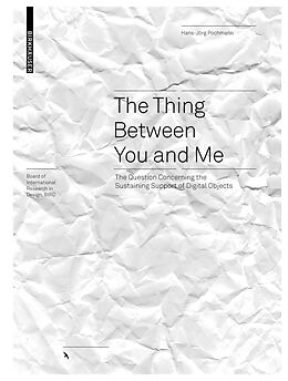 Livre Relié The Thing Between You and Me de Hans-Jörg Pochmann