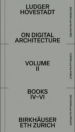 PDF On Digital Architecture in Ten Books von Ludger Hovestadt