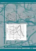 E-Book (pdf) Strength Versus Temperature Anomalies in Metals von David J. Fisher