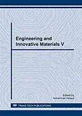 E-Book (pdf) Engineering and Innovative Materials V von 