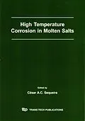 PDF High Temperature Corrosion in Molten Salts von César A. C. Sequeira