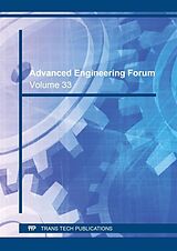 eBook (pdf) Advanced Engineering Forum Vol. 33 de 