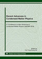 eBook (pdf) Recent Advances in Condensed Matter Physics de 