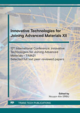 eBook (pdf) Innovative Technologies for Joining Advanced Materials XII de 