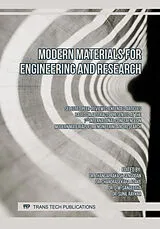 PDF Modern Materials for Engineering and Research von 