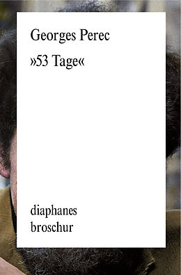 Kartonierter Einband »53 Tage« von Georges Perec
