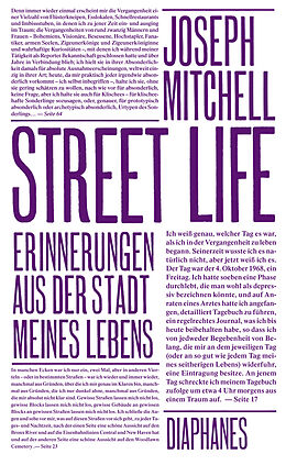 Fester Einband Street Life von Joseph Mitchell
