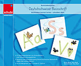 Textkarten / Symbolkarten Buchstabenkarten: Deutschschweizer Basisschrift von Bruno Mock, Anja Naef