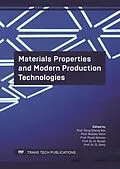 E-Book (pdf) Materials Properties and Modern Production Technologies von 