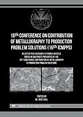 E-Book (pdf) 16th Conference on Contribution of Metallography to Production Problem Solutions (16th ICMPPS) von 