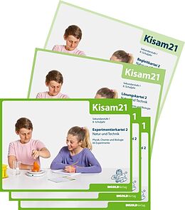 Textkarten / Symbolkarten Kisam21 - Experimentierkartei 2 - Schulbundle von Autorenteam