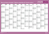 Kalender Wandplaner Maxi 2025/26 von 