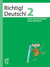 Kartonierter Einband Richtig! Deutsch! 2 / Arbeitsheft von Andreas Winkelmann, Regine Winkelmann