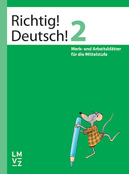 Kartonierter Einband Richtig! Deutsch! 2 / Arbeitsheft von Andreas Winkelmann, Regine Winkelmann