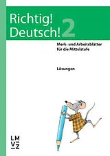 Geheftet Richtig! Deutsch! 2 / Lösungen von Andreas Winkelmann, Andreas Winkelmann