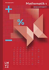 Kartonierter Einband Mathematik 1 Sekundarstufe I Begleitheft von Autorenteam
