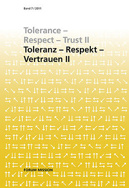 Kartonierter Einband Toleranz - Respekt - Vertrauen II von 