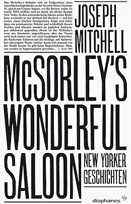 Fester Einband McSorleys Wonderful Saloon von Joseph Mitchell