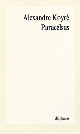 Paperback Paracelsus von Alexandre Koyré