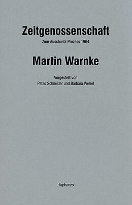 Paperback Zeitgenossenschaft von Martin Warnke