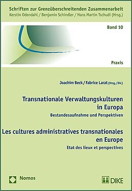 Kartonierter Einband Transnationale Verwaltungskulturen in Europa von 