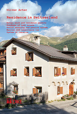Kartonierter Einband Residence in Switzerland von Oliver Arter