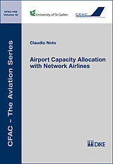 Couverture cartonnée Airport Capacity Allocation with Network Airlines de Claudio Noto