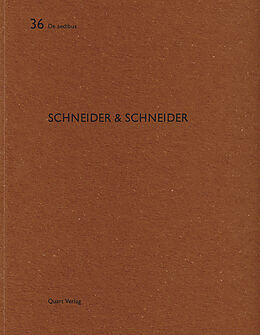 Fester Einband Schneider &amp; Schneider von Heinz Wirz, Reto Geiser