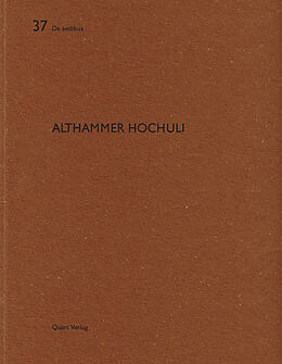 Paperback Althammer Hochuli von Heinz Wirz, Martin Tschanz