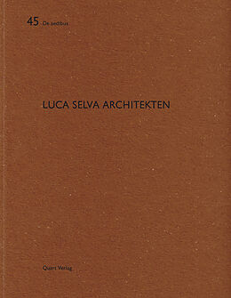 Paperback Luca Selva Architekten von Christoph Wieser