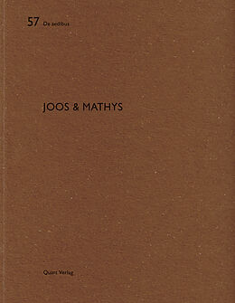 Paperback Joos &amp; Mathys von Heinz Wirz, Lukas Imhof, Alberto DellAntonio
