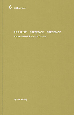 Paperback Präsenz Présence Presence von Andrea Bassi, Roberto Carello