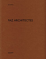 Couverture cartonnée FAZ architectes de Irina Davidovici