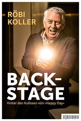 Kartonierter Einband Backstage von Röbi Koller