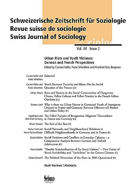Schweizerische Zeitschrift für Soziologie