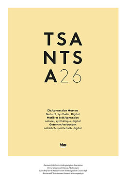 Paperback TSANTSA. Zeitschrift der Schweizerischen Ethnologischen Gesellschaft von 